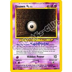 059 / 105 Unown Q non comune unlimited (EN) -NEAR MINT-