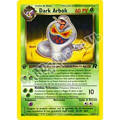 19 / 82 Dark Arbok rara 1a edizione (IT) -NEAR MINT-
