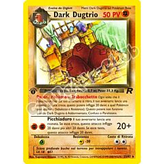 23 / 82 Dark Dugtrio rara 1a edizione (IT) -NEAR MINT-
