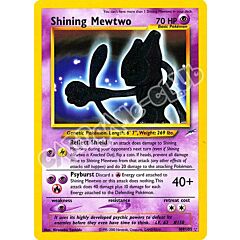 109 / 105 Shining Mewtwo shining foil unlimited (EN) -NEAR MINT-