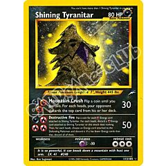 113 / 105 Shining Tyranitar shining foil unlimited (EN) -NEAR MINT-