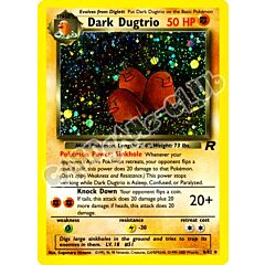 06 / 82 Dark Dugtrio rara foil unlimited (EN) -NEAR MINT-