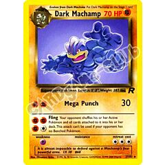 27 / 82 Dark Machamp rara unlimited (EN) -NEAR MINT-