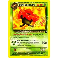 30 / 82 Dark Vileplume rara unlimited (EN) -NEAR MINT-