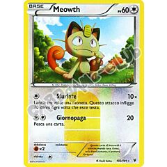 102 / 101 Meowth rara parallela foil (IT) -NEAR MINT-