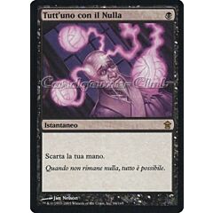 084 / 165 Tutt'uno con il Nulla rara (IT) -NEAR MINT-