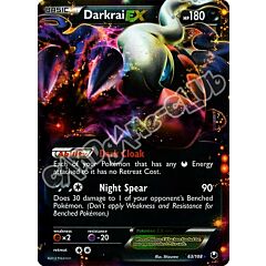 063 / 108 Darkrai Ex rara ex foil (EN) -NEAR MINT-