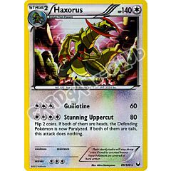 089 / 108 Haxorus rara foil (EN) -NEAR MINT-