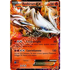 022 / 099 Reshiram EX rara ex foil (IT) -NEAR MINT-