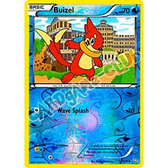 032 / 124 Buizel comune foil reverse (EN) -NEAR MINT-