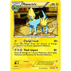 043 / 124 Manectric rara (EN) -NEAR MINT-