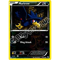 072 / 124 Murkrow comune foil reverse (EN) -NEAR MINT-