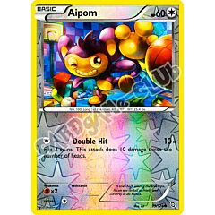 099 / 124 Aipom comune foil reverse (EN) -NEAR MINT-