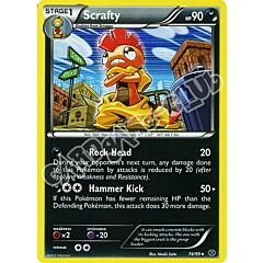 074 / 099 Scrafty rara foil (EN) -NEAR MINT-