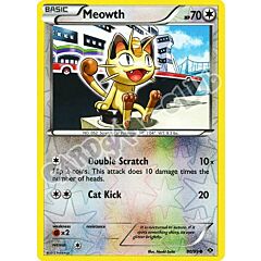 080 / 099 Meowth comune foil reverse (EN) -NEAR MINT-