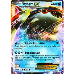 026 / 108 Kyogre Ex rara ex foil (IT) -NEAR MINT-