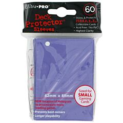 Proteggi carte mini pacchetto da 60 bustine 62mm x 89mm Purple