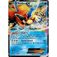 049 / 149 Keldeo Ex rara ex foil (EN) -NEAR MINT-