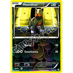 074 / 124 Houndour comune foil reverse (IT) -NEAR MINT-