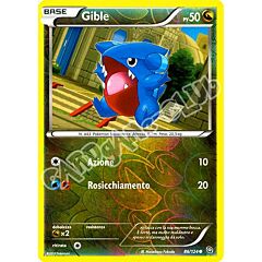 086 / 124 Gible comune foil reverse (IT)  -PLAYED-