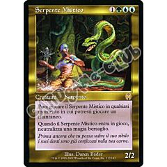 112 / 143 Serpente Mistico rara (IT) -NEAR MINT-