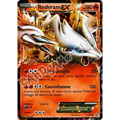 BW36 Reshiram Ex rara ex foil (IT) -NEAR MINT-