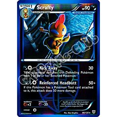 086 / 135 Scrafty rara foil reverse (EN) -NEAR MINT-