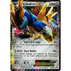 093 / 135 Cobalion EX rara ex (EN) -NEAR MINT-