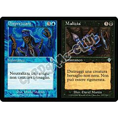 293 / 350 Disprezzare/Malizia non comune (IT) -NEAR MINT-