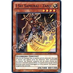 SDWA-IT004 I Sei Samurai - Zanji comune unlimited (IT) -NEAR MINT-