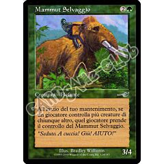 124 / 143 Mammut Selvaggio non comune (IT) -NEAR MINT-