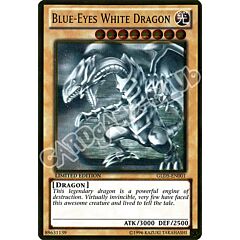 GLD5-EN001 Blue-Eyes White Dragon ghost-gold Limited Edition (EN) -NEAR MINT-