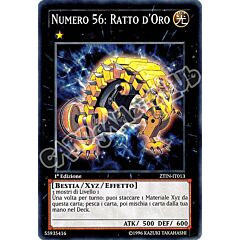 ZTIN-IT013 Numero 56: Ratto D'Oro super rara 1a Edizione (IT) -NEAR MINT-
