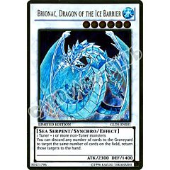 GLD5-EN031 Brionac, Dragon of the Ice Barrier rara oro Limited Edition (EN) -NEAR MINT-
