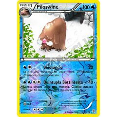 027 / 135 Piloswine non comune foil reverse (IT) -NEAR MINT-