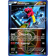 094 / 135 Druddigon rara foil reverse (IT) -NEAR MINT-