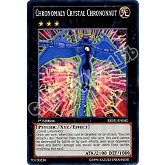 REDU-EN042 Chronomaly Crystal Chrononaut super rara 1st Edition (EN) -NEAR MINT-