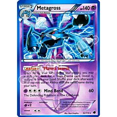 052 / 116 Metagross rara foil (EN) -NEAR MINT-