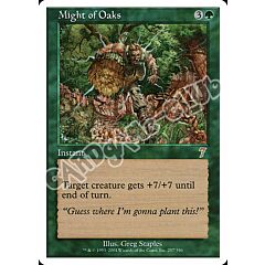 257 / 350 Might of Oaks rara (EN) -NEAR MINT-