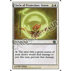 012 / 350 Circle of Protection: Green non comune (EN) -NEAR MINT-