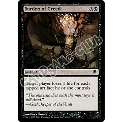 038 / 165 Burden of Greed comune (EN) -NEAR MINT-