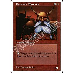 Dwarven Warriors comune (EN) -NEAR MINT-