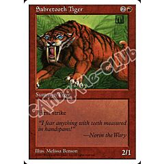 Sabretooth Tiger comune (EN) -NEAR MINT-