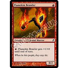 166 / 301 Flamekin Brawler comune (EN) -NEAR MINT-