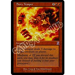 062 / 121 Fiery Temper rara (EN) -NEAR MINT-