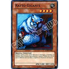 Duelist League 9 DL09-IT005 Ratto Gigante rara scritta argento Unlimited (IT) -NEAR MINT-
