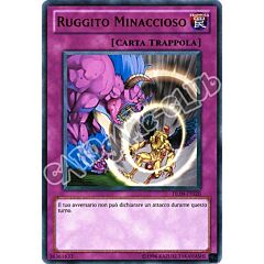 Duelist League 9 DL09-IT020 Ruggito Minaccioso rara scritta argento Unlimited (IT) -NEAR MINT-