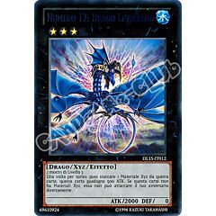 Duelist League 15 DL15-IT012 Numero 17: Drago Leviatano rara scritta blu Unlimited (IT) -NEAR MINT-