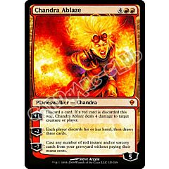 120 / 249 Chandra Ablaze rara mitica (EN) -NEAR MINT-