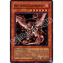 SOD-EN007 Horus the Black Flame Dragon LV6 super rara Unlimited (EN) -NEAR MINT-
